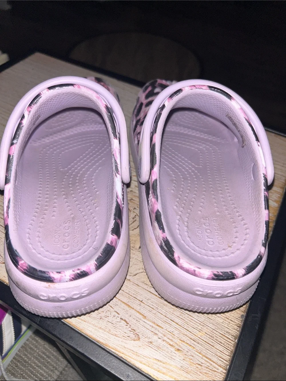 CROCS fun leopard